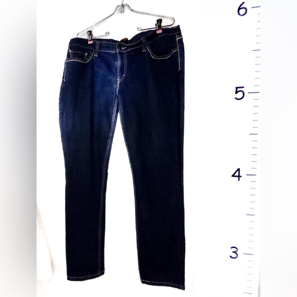 Levi’s 524 Blue Jeans Too Superlow Bootcut 17M - Picture 1 of 16